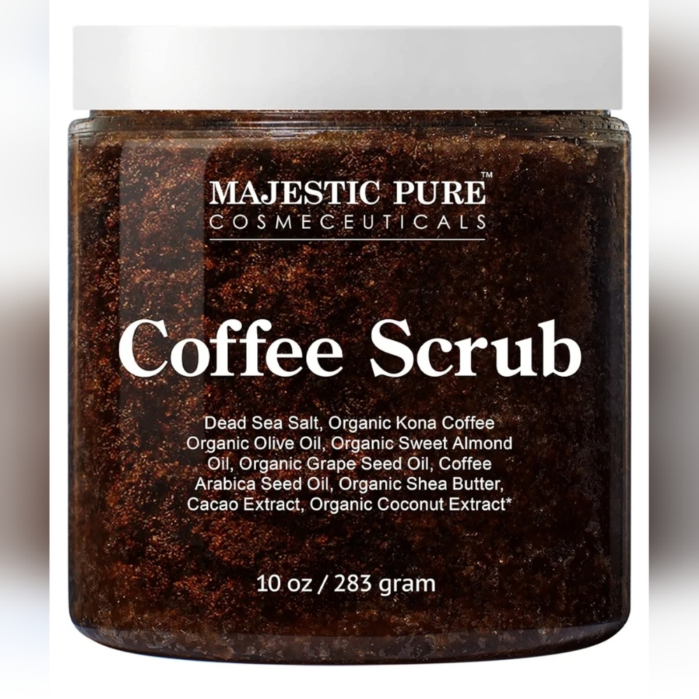 Majestic pure coffee scrub 10oz.